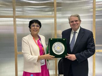 The First President of the Court of Accounts meets with the Comptroller and Auditor General of the United States on the sidelines of the 24th International Conference of Supreme Audit Institutions