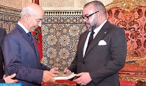 Sa Majesté le Roi Mohammed VI a reçu le Premier Président de la Cour des Comptes