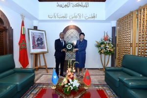 Visite à la cour des comptes de Monsieur Mohamed Mahmud Ali, Auditeur Général de la République Fédérale de Somalie