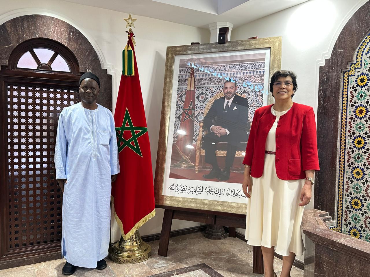 السيدة الرئيس الأول للمجلس الأعلى للحسابات تجري مباحثات مع نظيرها السنغالي