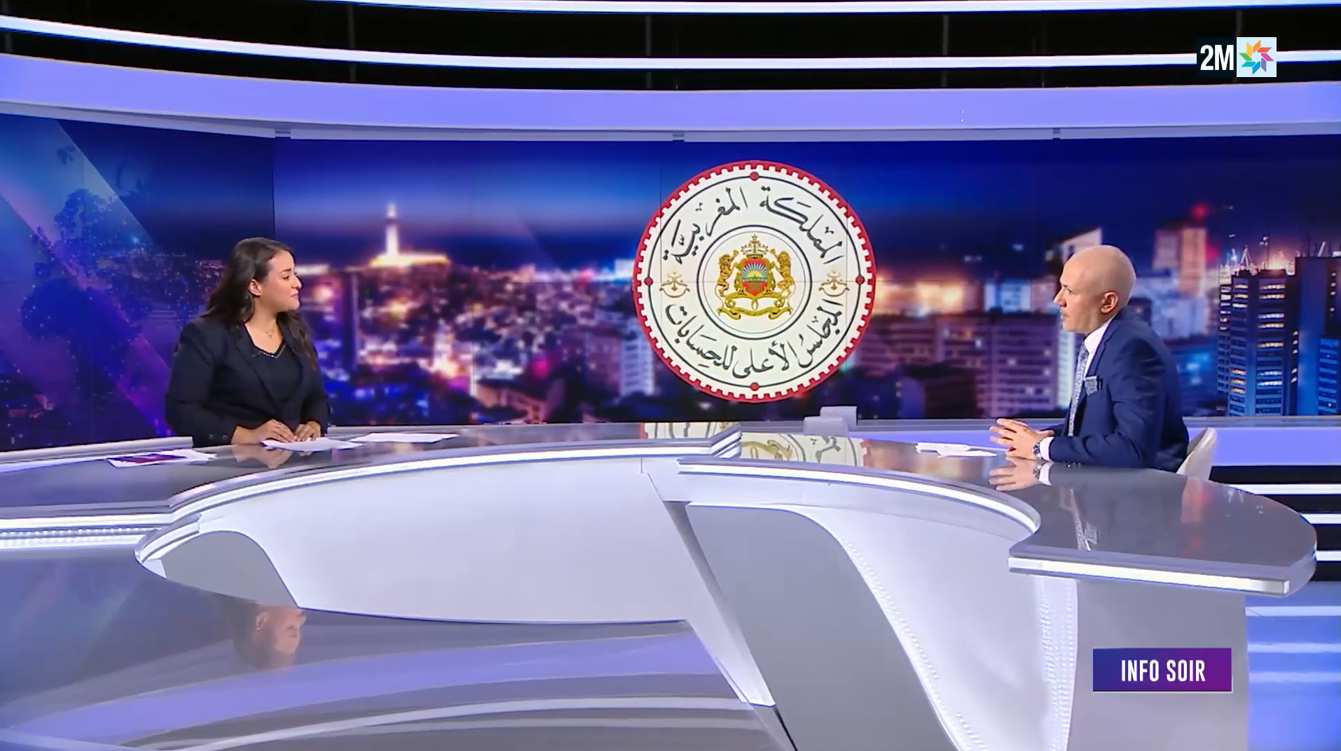 نشر التقرير السنوي للمجلس الأعلى للحسابات برسم 2022-2023 – النشرة info soir – القناة الثانية – 19/12/2023