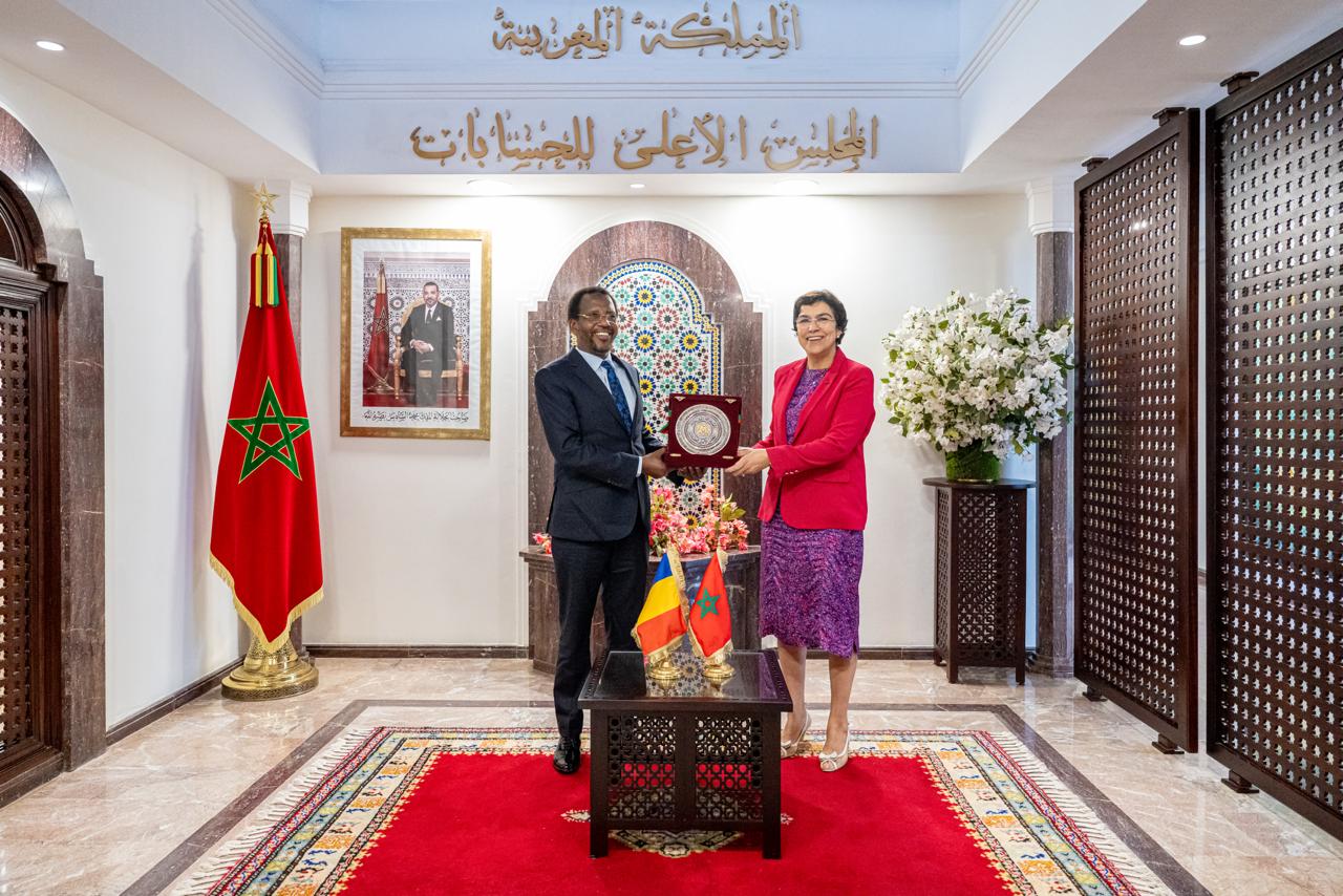 إعلان 18 زيارة السيد المراقب العام للهيئة المستقلة لمكافحة الفساد بجمهورية تشاد للمجلس الأعلى للحسابات بالمملكة المغربية
